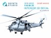 Quinta Studio QDS-48629 Mi-35 3D-Printed & coloured Interior on decal paper (Trumpeter) (Small version) 1/48